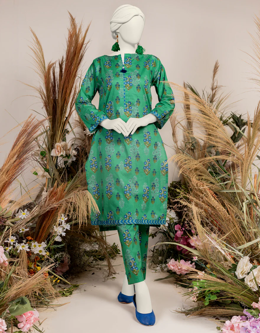 GREEN LIMINAL KURTI | JJLK-S-JPWS-24-3005 FB/ESSENTIALS-30