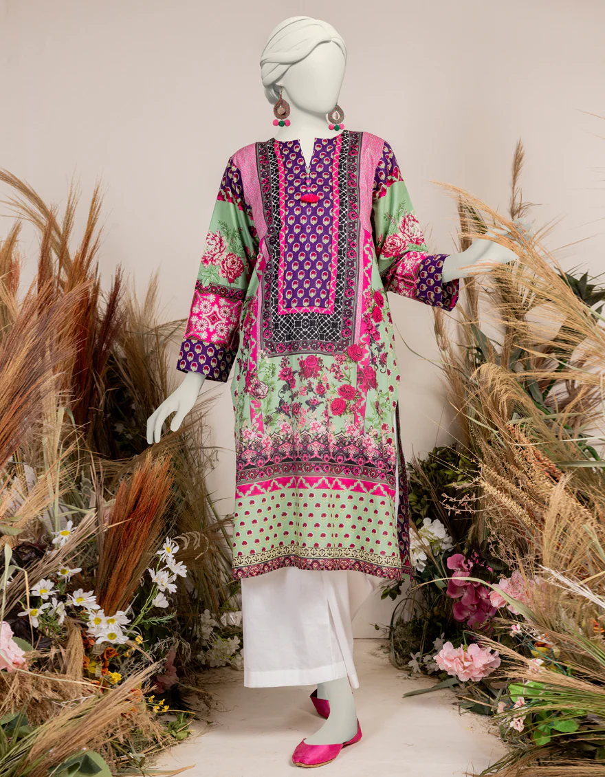 MULTICOLOR PRINTED KURTI | JJLK-S-JPWS-24-3014 FB/DASTAN-3
