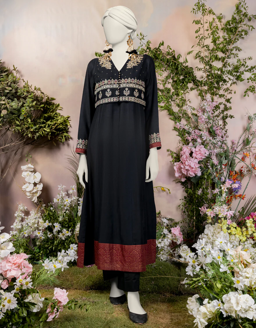 BLACK KHADDI KURTI | JJLK-S-JPWS-24-3026 FB/GOTTA VINTAGE-05