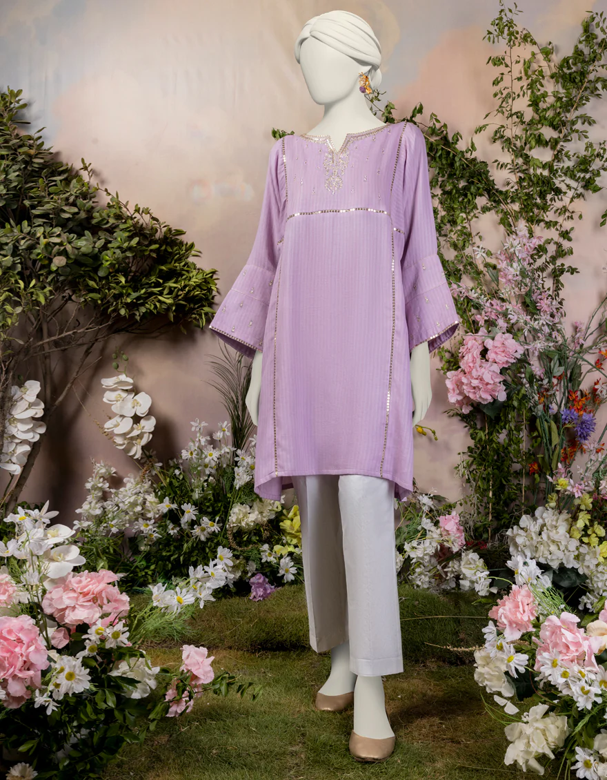 PURPLE TEXTURED KURTI | JJLK-S-JPWS-24-3030 FB/PEARL-4