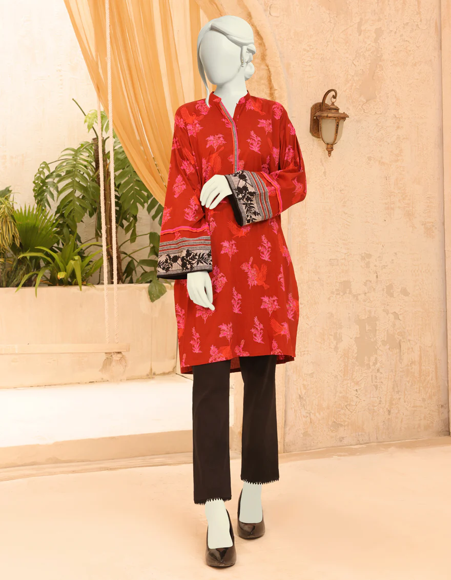 ORANGE CAMBRIC KURTI | JJLK-S-JPWS-US-22-3004 FB/MATHILED