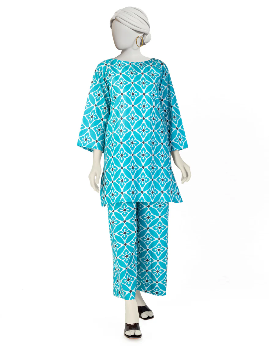 BLUE LAWN KURTI | JJLK-S-JSS-25-362 FB/ESSENTIALS-14