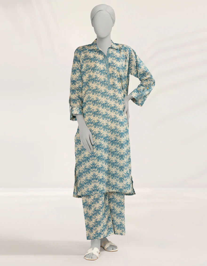 OFF WHITE LAWN KURTI | JJLK-S-JSS-25-521 FB/ESSENTIALS-62