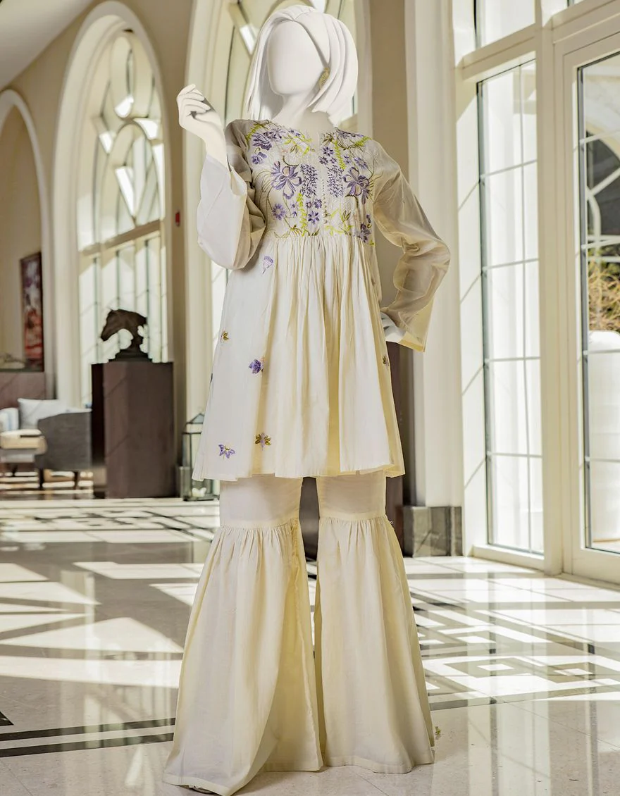 WHITE KURTI | JJLK-S-JSS-US-22-315 FB/LILY