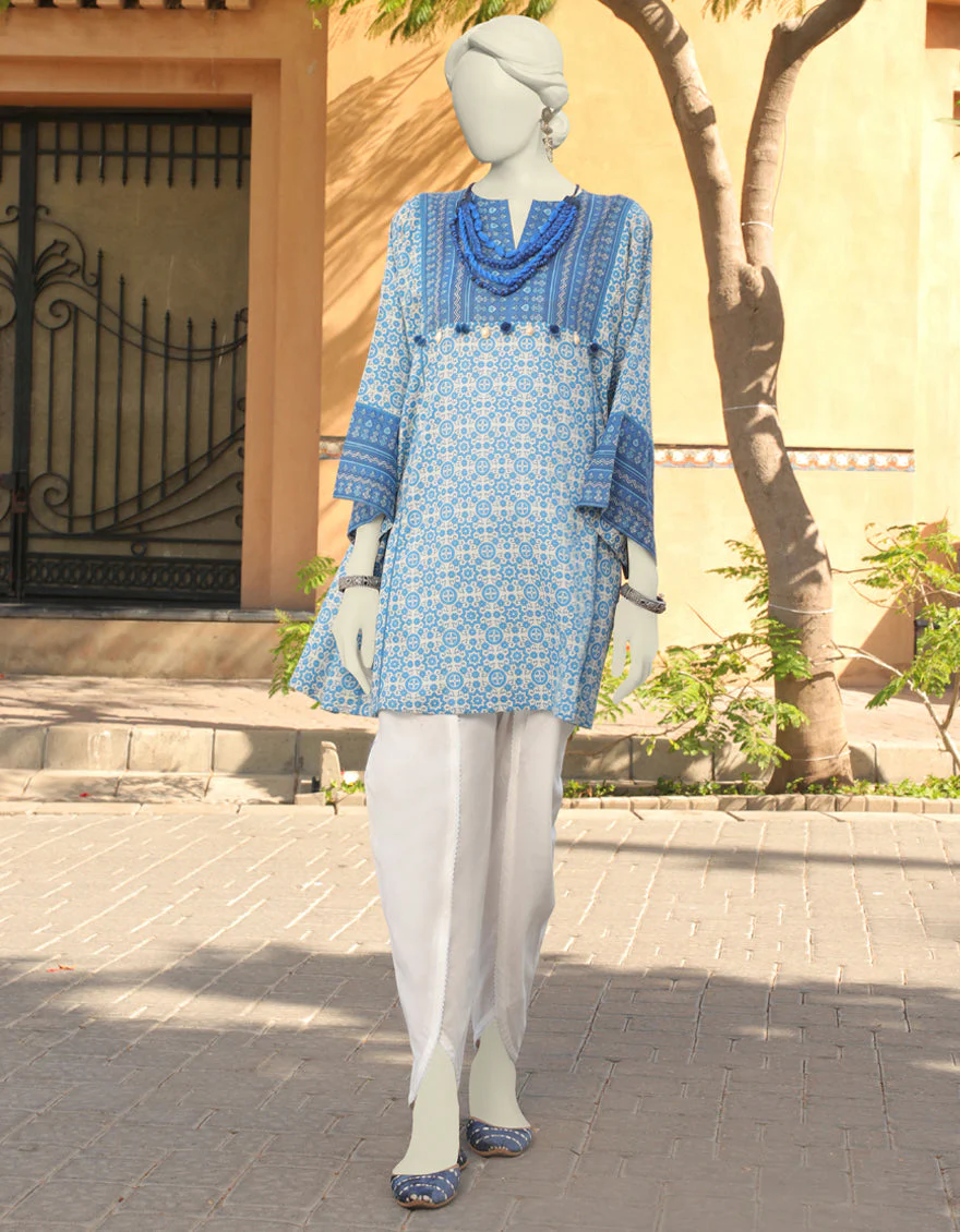 BLUE KURTI | JJLK-S-JSS-US-23-453 FB/INDIGO-1