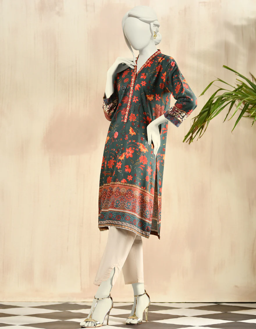 GREEN LAWN KURTI | JJLK-W-JPWK-US-22-806 FB/CALICO