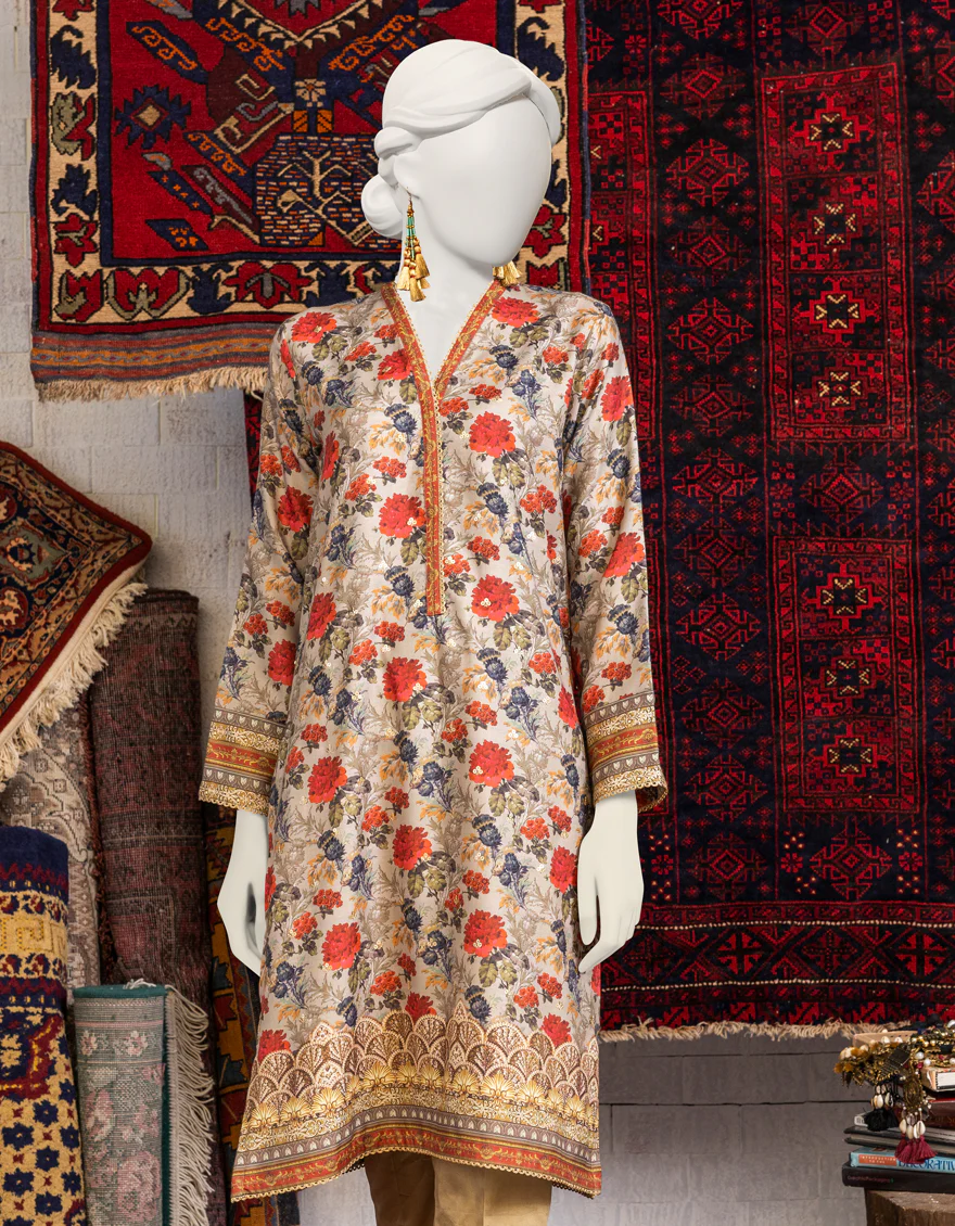 BEIGE KURTI | JJLK-W-JPWK-US-23-1005 FB/URBAN CHIC