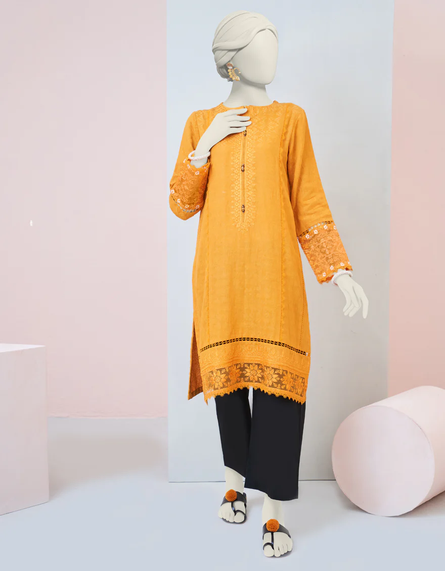 YELLOW KURTI | JJLK-W-JPWK-US-23-971 FB/MX-3927