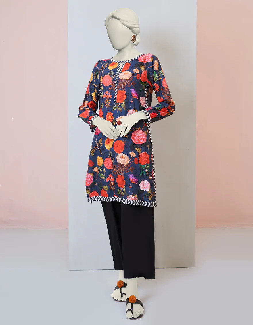 BLUE RAXENE KURTI | JJLK-W-JPWK-US-23-980 FB/JA-939