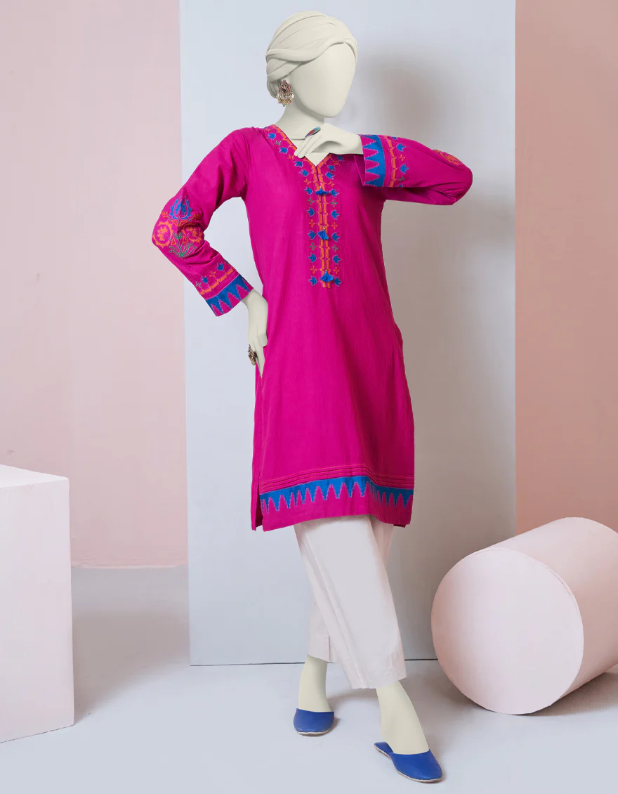 PINK KURTI | JJLK-W-JPWK-US-23-984 FB/MX-3927