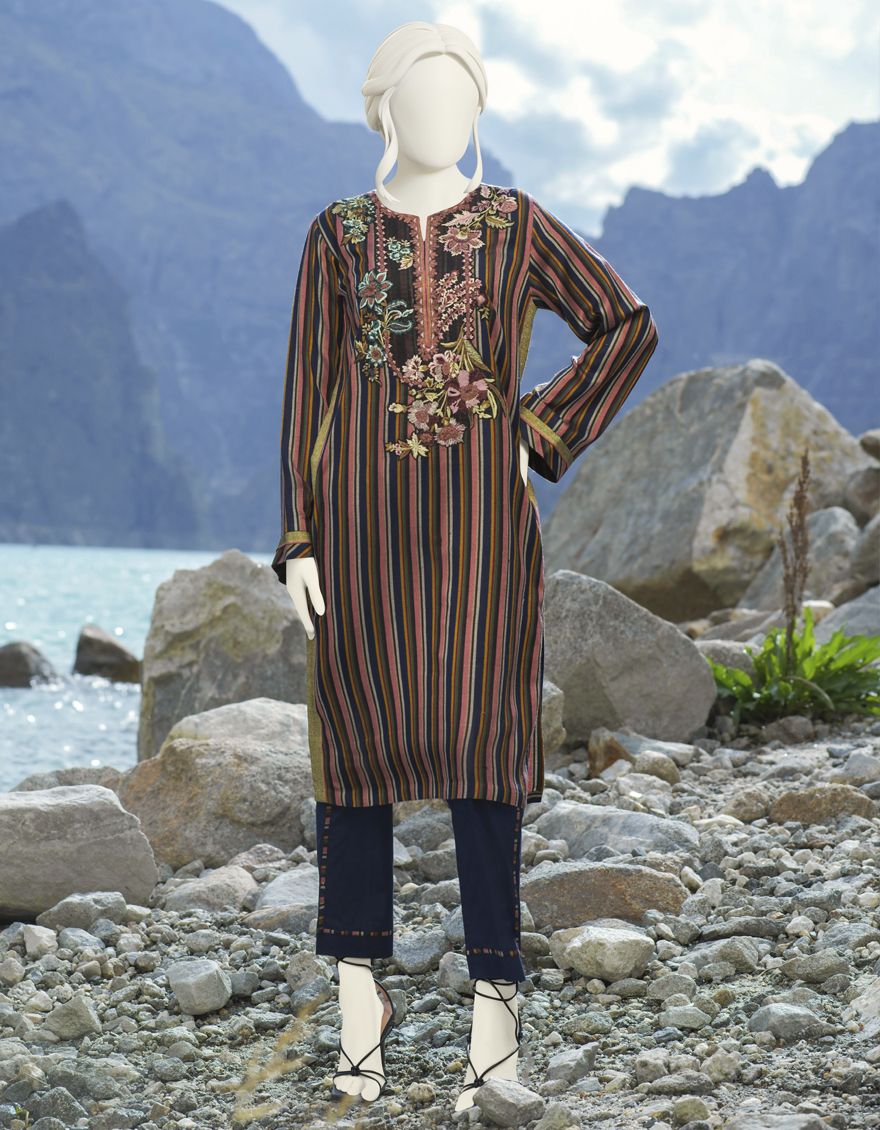MULTICOLOR ACRYLIC KURTI | JJLK-W-JWS-US-21-3062 FB/CRUISE