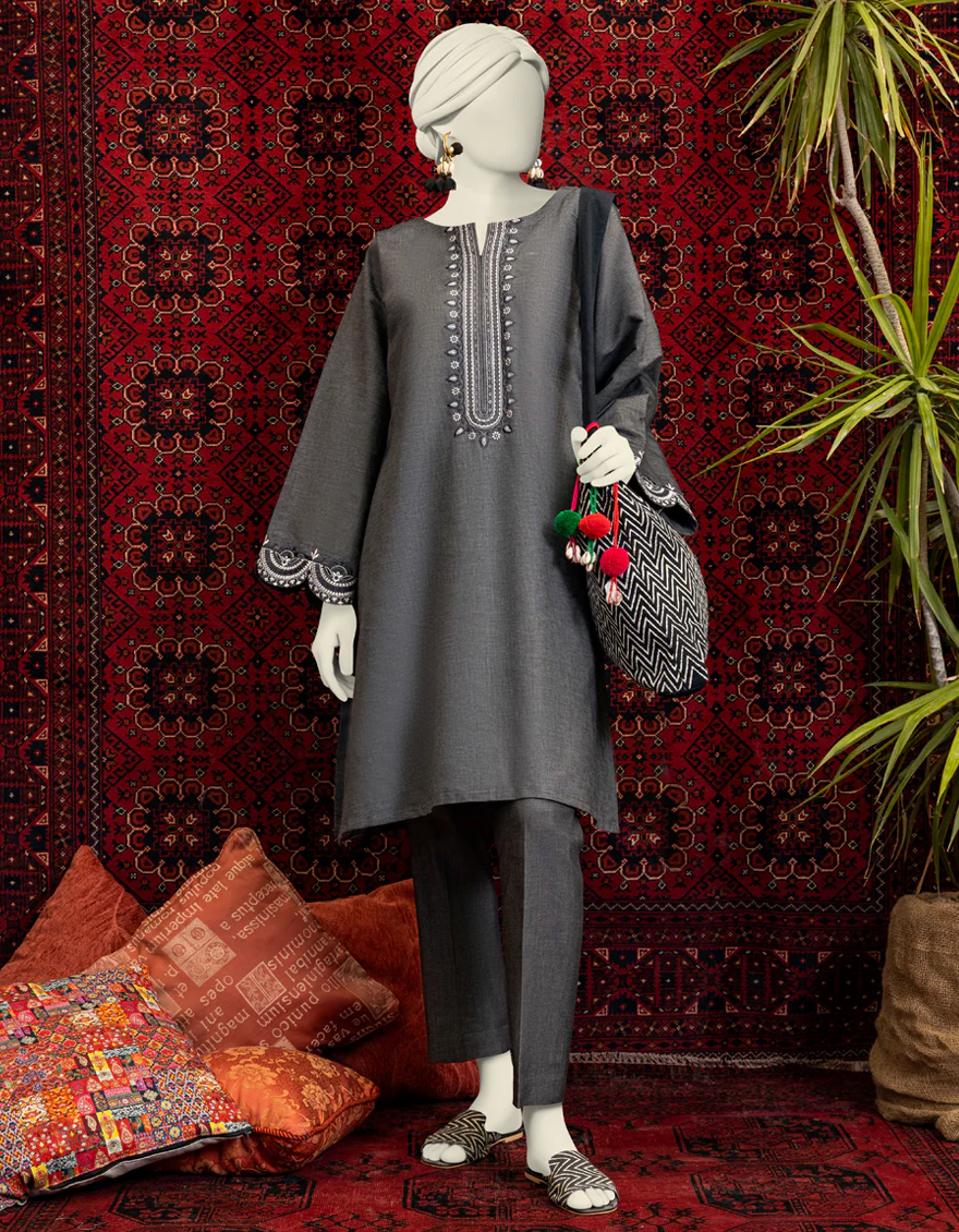 BLACK DENIM KURTI | JJLK-W-JWS-US-23-3051 FB/DENIM-2