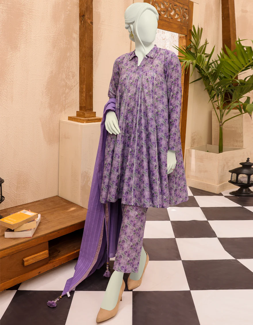 LILAC LAWN 3PC UNSTITCHED | JJLS-S-JPW-US-22-009 FB/JILLEEN
