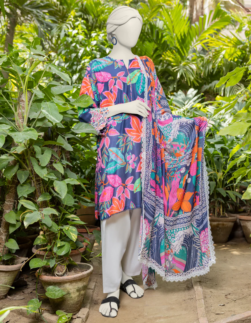 BLUE LAWN 2PC UNSTITCHED | JJLS-S-JW2-24-7015 FB/TROPICAL-4