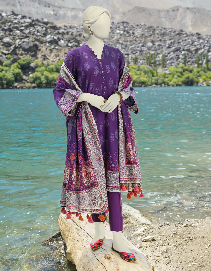 PURPLE CAMBRIC 3PC UNSTITCHED | JJLS-W-JW-US-23-1733 FB/BLOSSOM-1