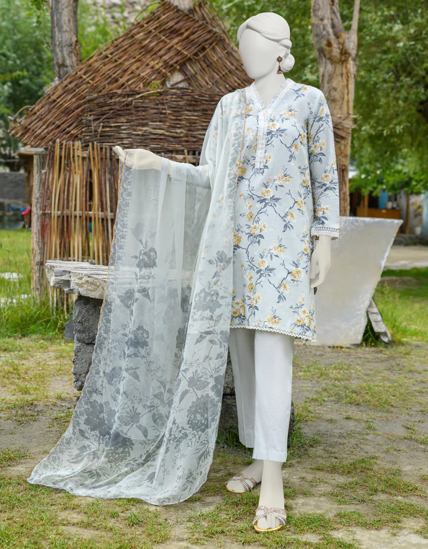 LIGHT GREY CAMBRIC 3PC UNSTITCHED | JJLS-W-JW-US-23-1744 FB/MAJESTIC-04