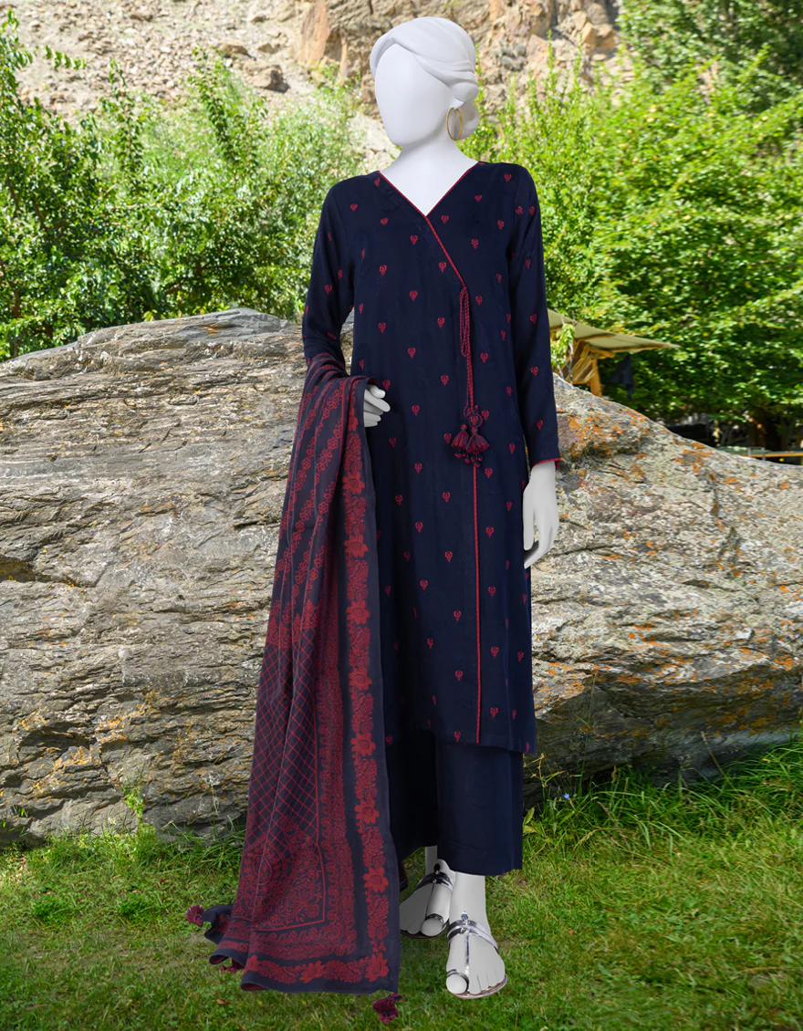 NAVY BLUE DYED 3PC UNSTITCHED | JJLS-W-JWU-US-23-1848 FB/ENCHANTAE-4