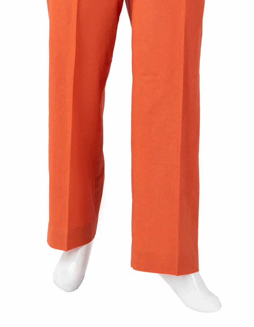 ORANGE LAWN TROUSERS | JJLT-S-24-8038 FB/BASIC-02