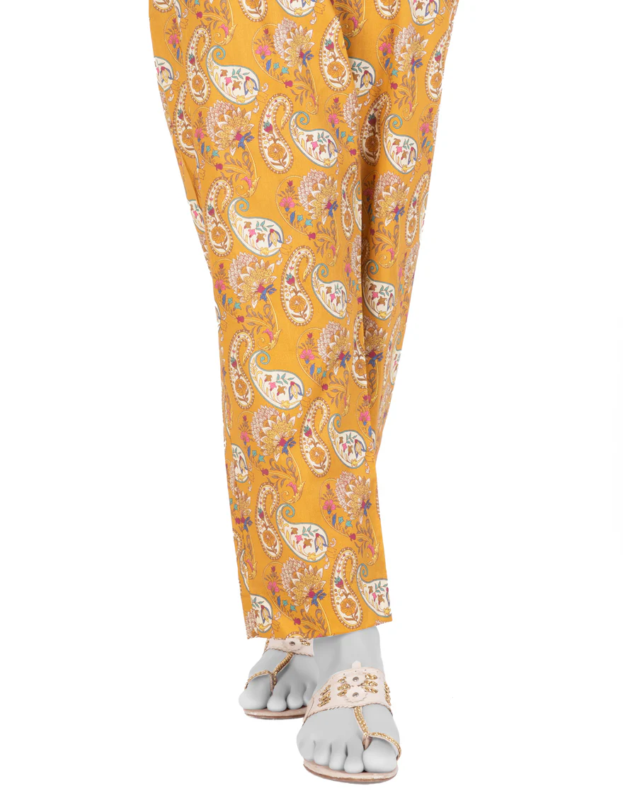 MUSTARD LAWN TROUSERS | JJLT-S-25-306 FB/ESSENTIAL-06