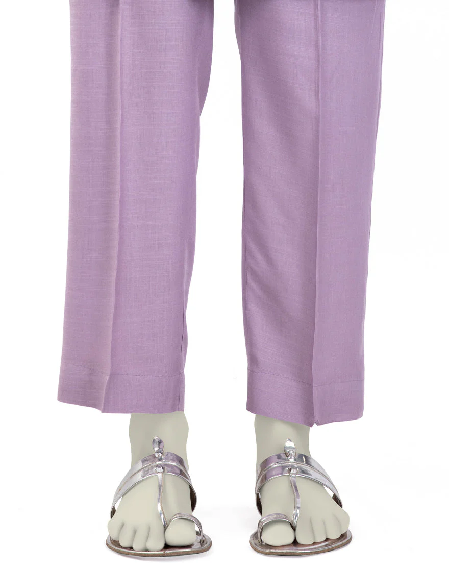 LILAC RAW SILK TROUSERS | JJLT-S-25-8039 FB/DT