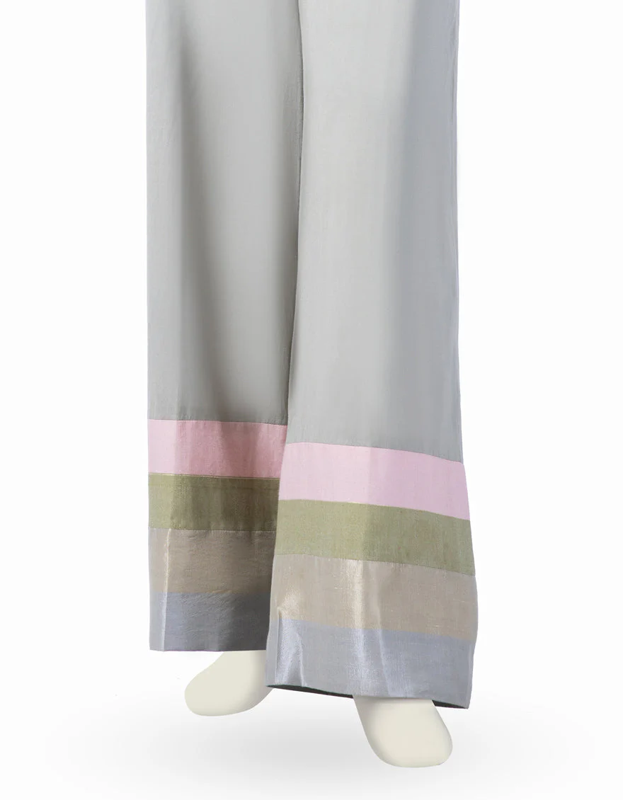 MULTICOLOR JACQUARD TROUSERS | JJLT-S-25-8043 FB/TR