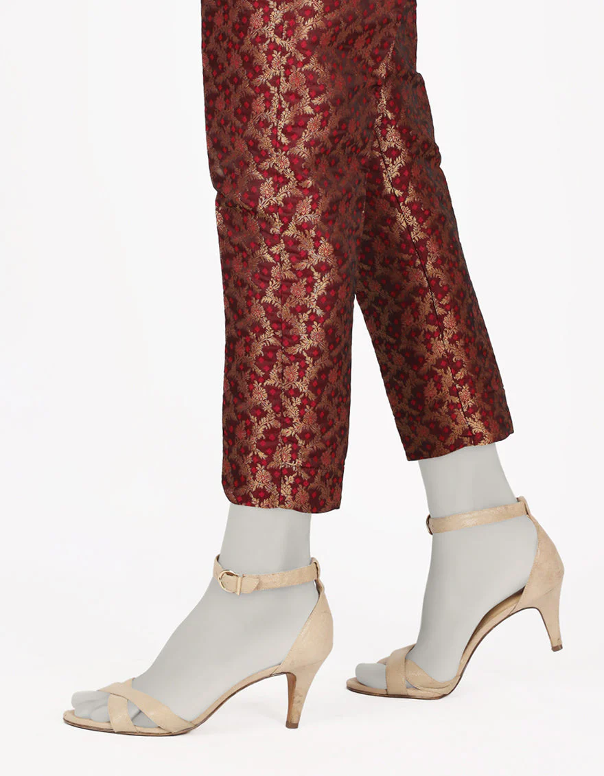 MAROON JAMAWAR TROUSERS | JJLT-S-JPWT-US-22-554 FB/MF-625