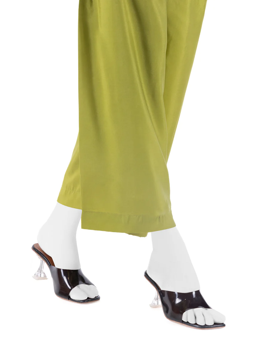 GREEN RAW SILK TROUSERS | JJLT-W-24-3055 FB/GOTA VINTAGE-04