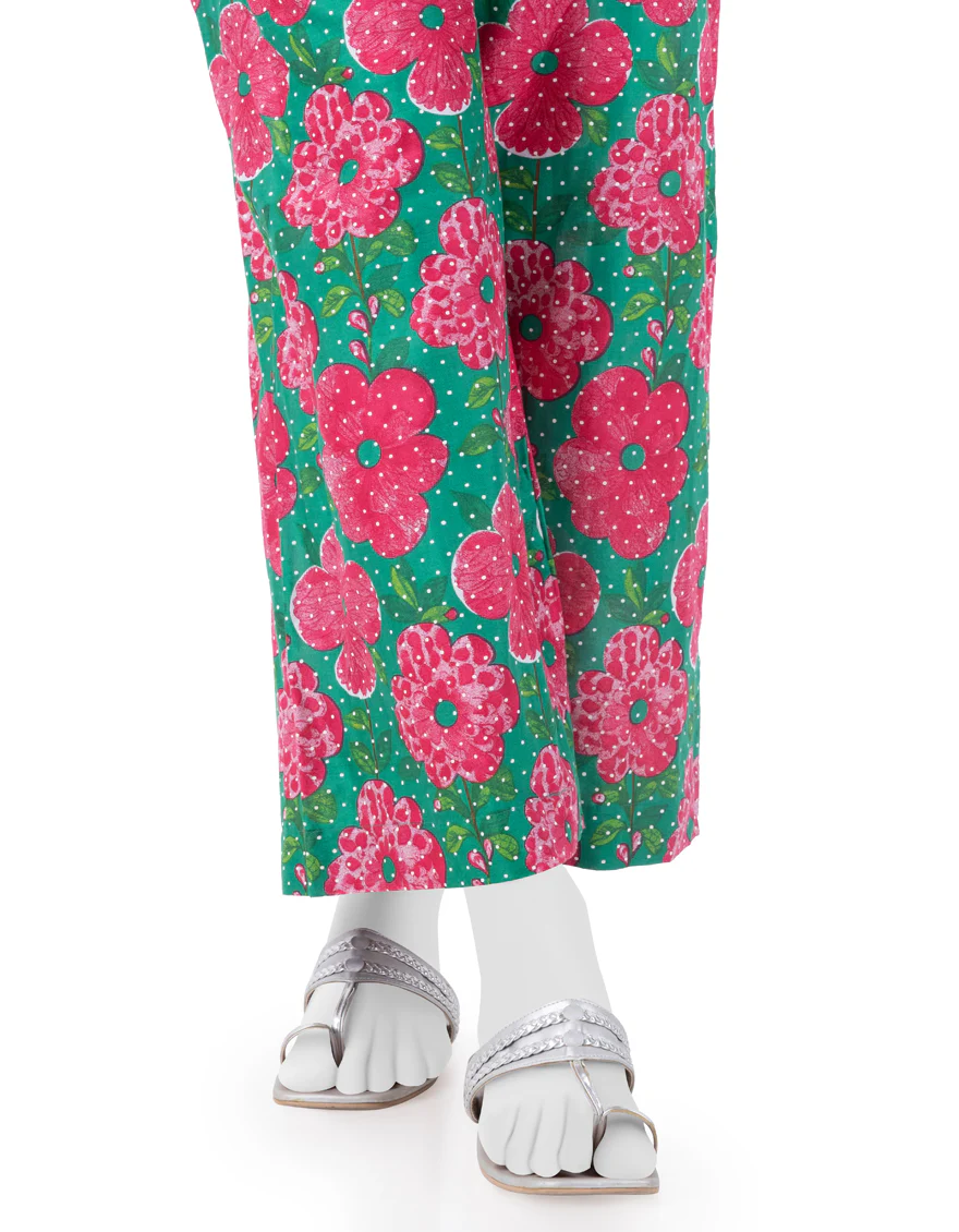 GREEN CAMBRIC TROUSERS | JJLT-W-24-3056 FB/ESSENTIAL-37