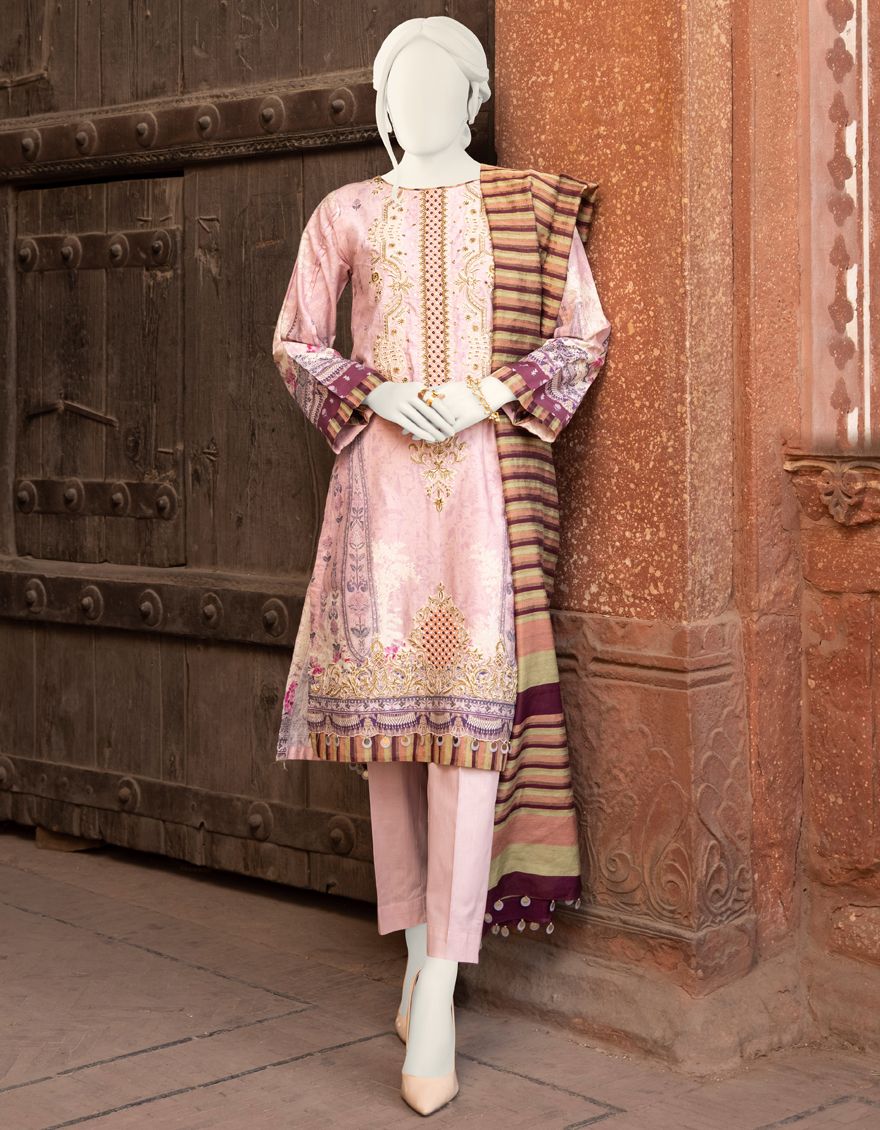 PINK 3PC STITCHED | JJPW-S-JPWS-US-22-316 FB/JANAN