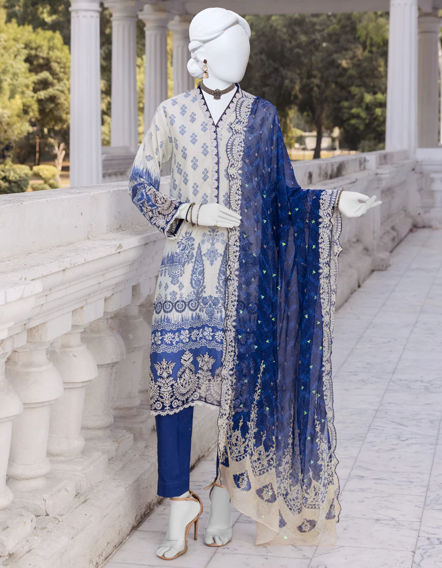 BLUE CAMBRIC 3PC STITCHED | JJPW-S-JPWS-US-23-535 FB/SPECTRUM
