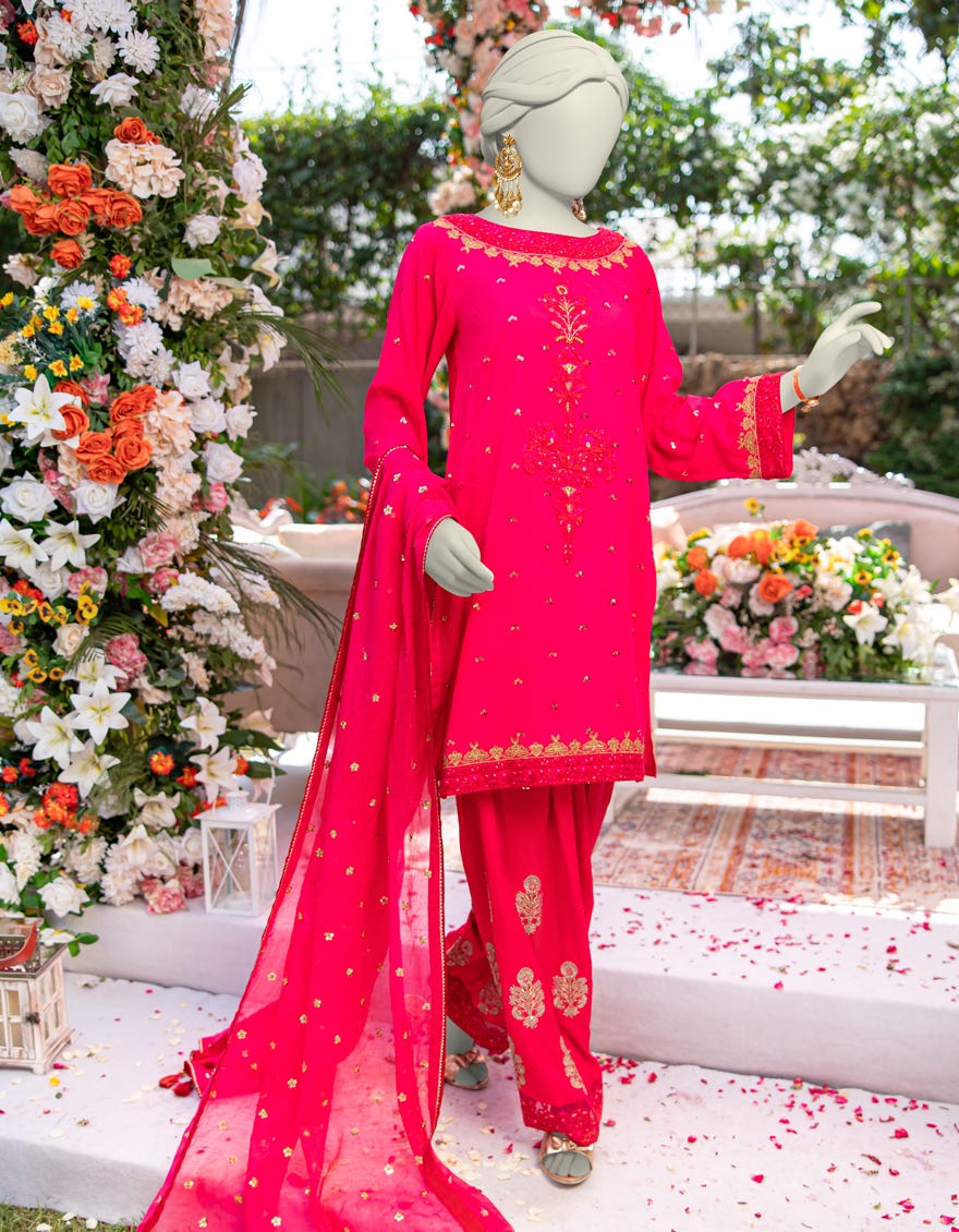 PINK KHADDI 3PC STITCHED | JJPW-W-JPS-24-3945 FB/DANEEN-6