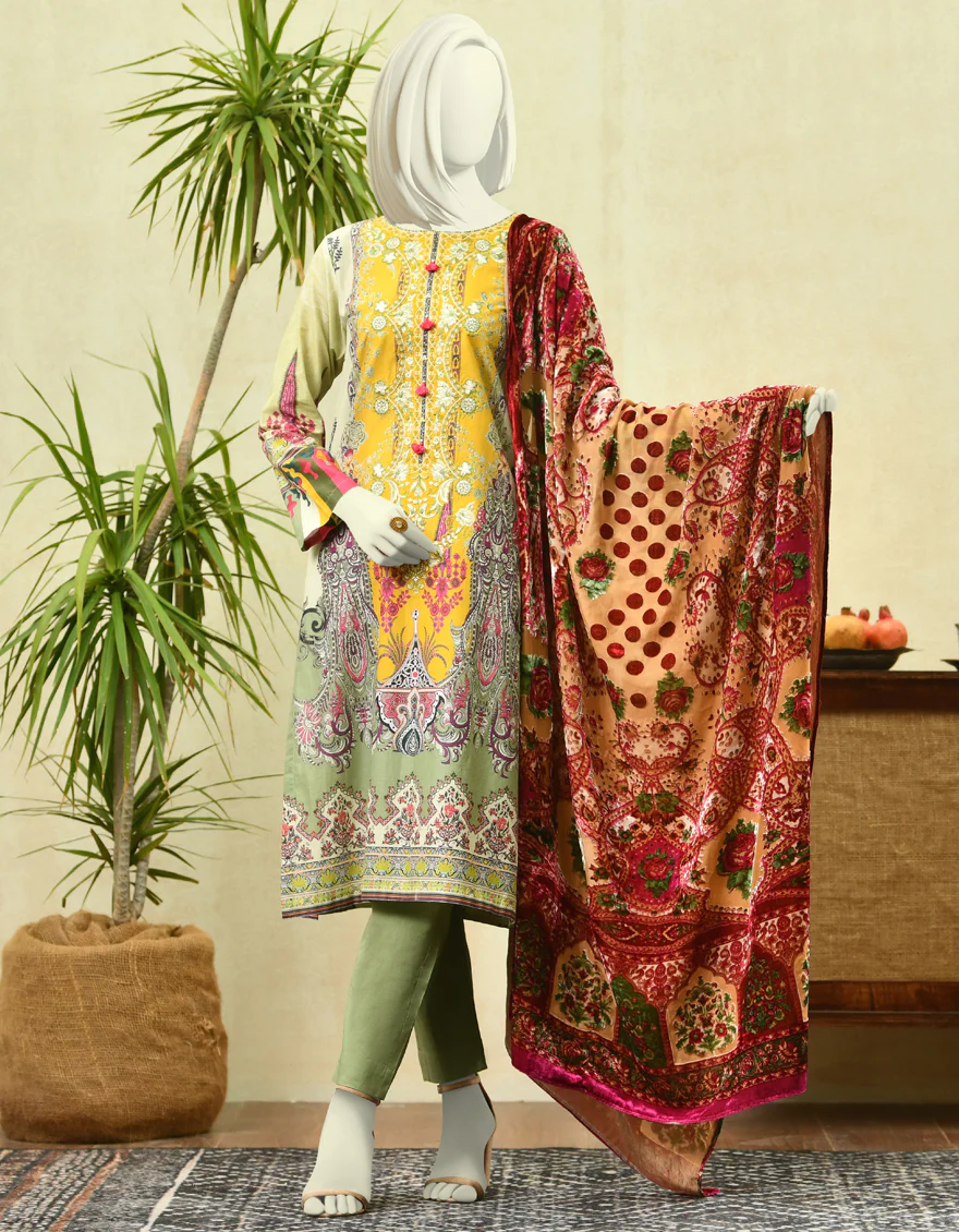 MULTICOLOR CAMBRIC 3PC STITCHED | JJPW-W-JPWS-US-22-429 FB/BRAZIL