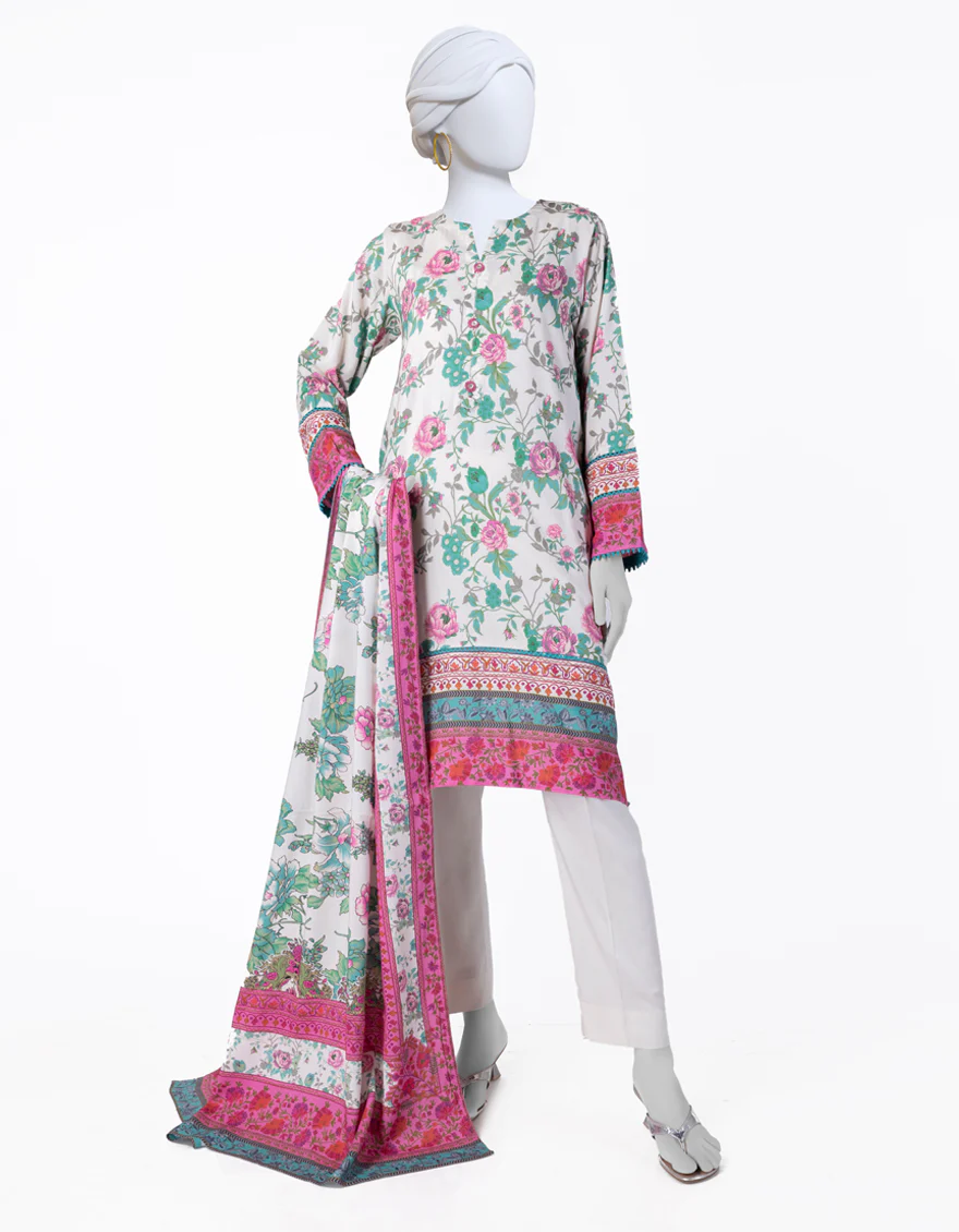 WHITE LINEN 3PC STITCHED | JJPW-W-JW-24-1754 FB/FLORAL FANTASY-03