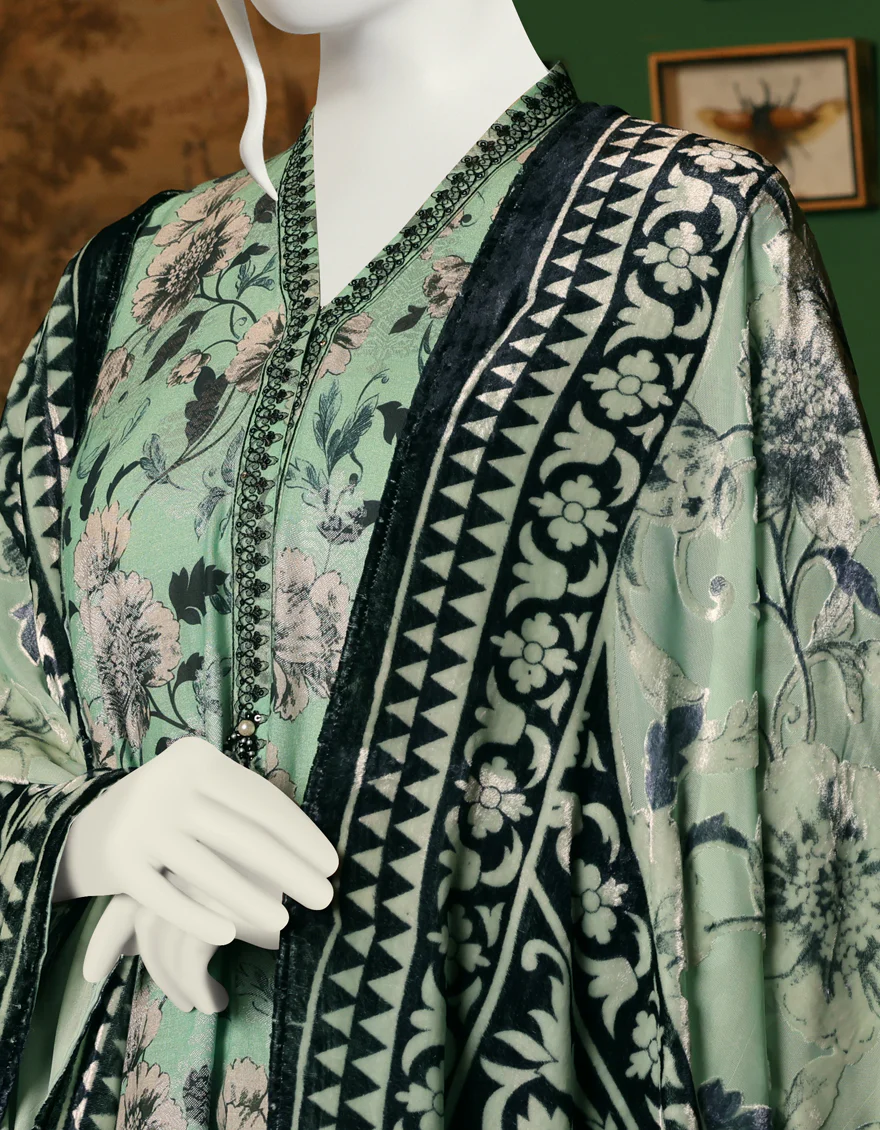 GREEN JACQUARD 3PC STITCHED | JJPW-W-JW-US-22-1756 FB/PHOENIX - Image 3