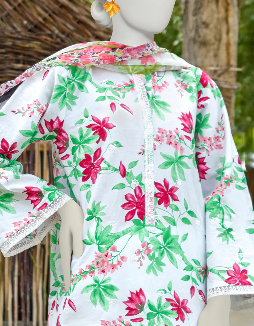 MULTICOLOR CAMBRIC 3PC STITCHED | JJPW-W-JW-US-23-1741 FB/MAJESTIC-01 - Image 3