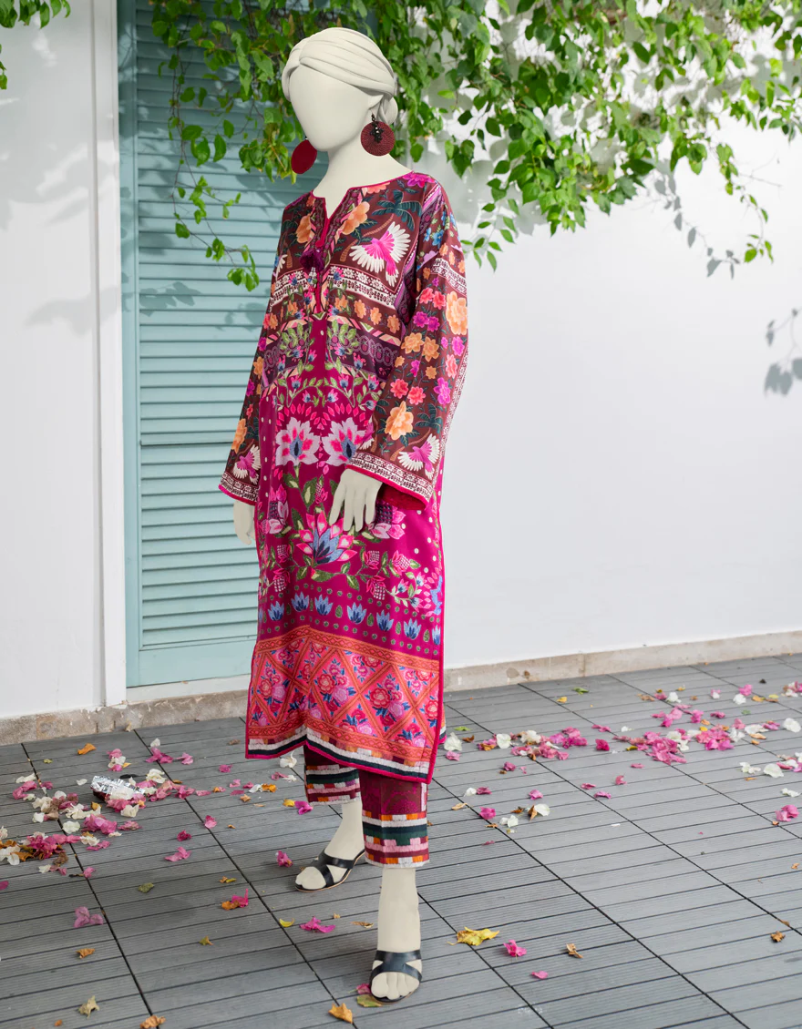 MULTICOLOR SILK 2PC STITCHED | JJPW-W-JW2-24-2023 FB/VINTAGE FLORAL-02