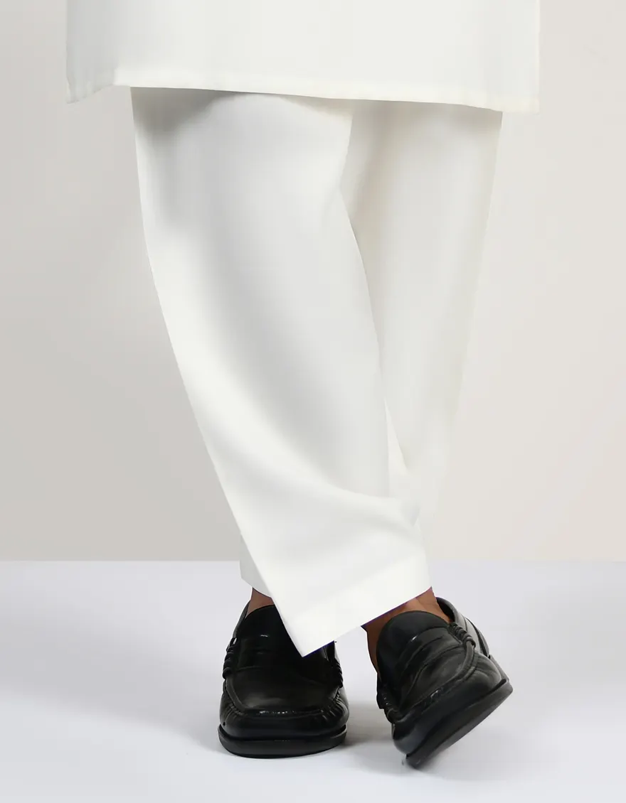 OFF WHITE BLENDED SHALWAR | JJS-A-102-R18/S24/JS107A29
