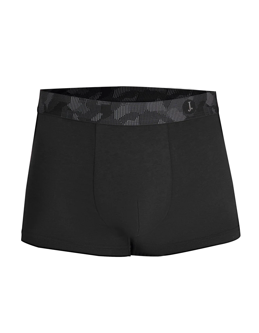BLACK & WHITE COTTON TRUNK | JJUW-US-2CTRUNK - BLACK & WHITE - Image 3