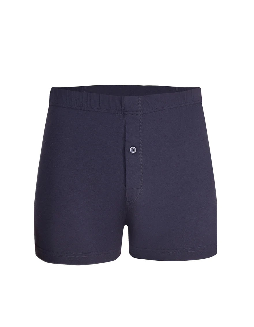 NAVY BLUE MODAL BOXER | JJUW-US-MBOXER - NAVY BLUE