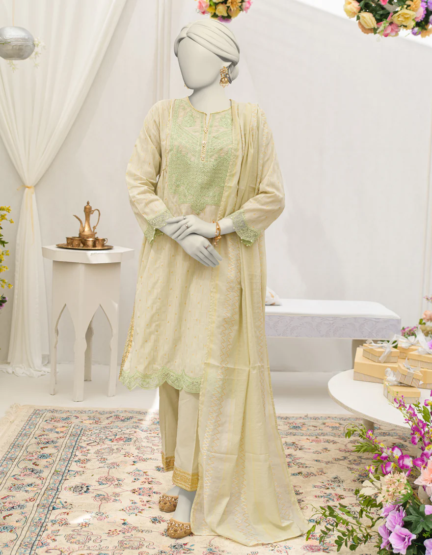 PISTA DOBBY 3PC STITCHED | JLAWN-S-25-117/S MAH