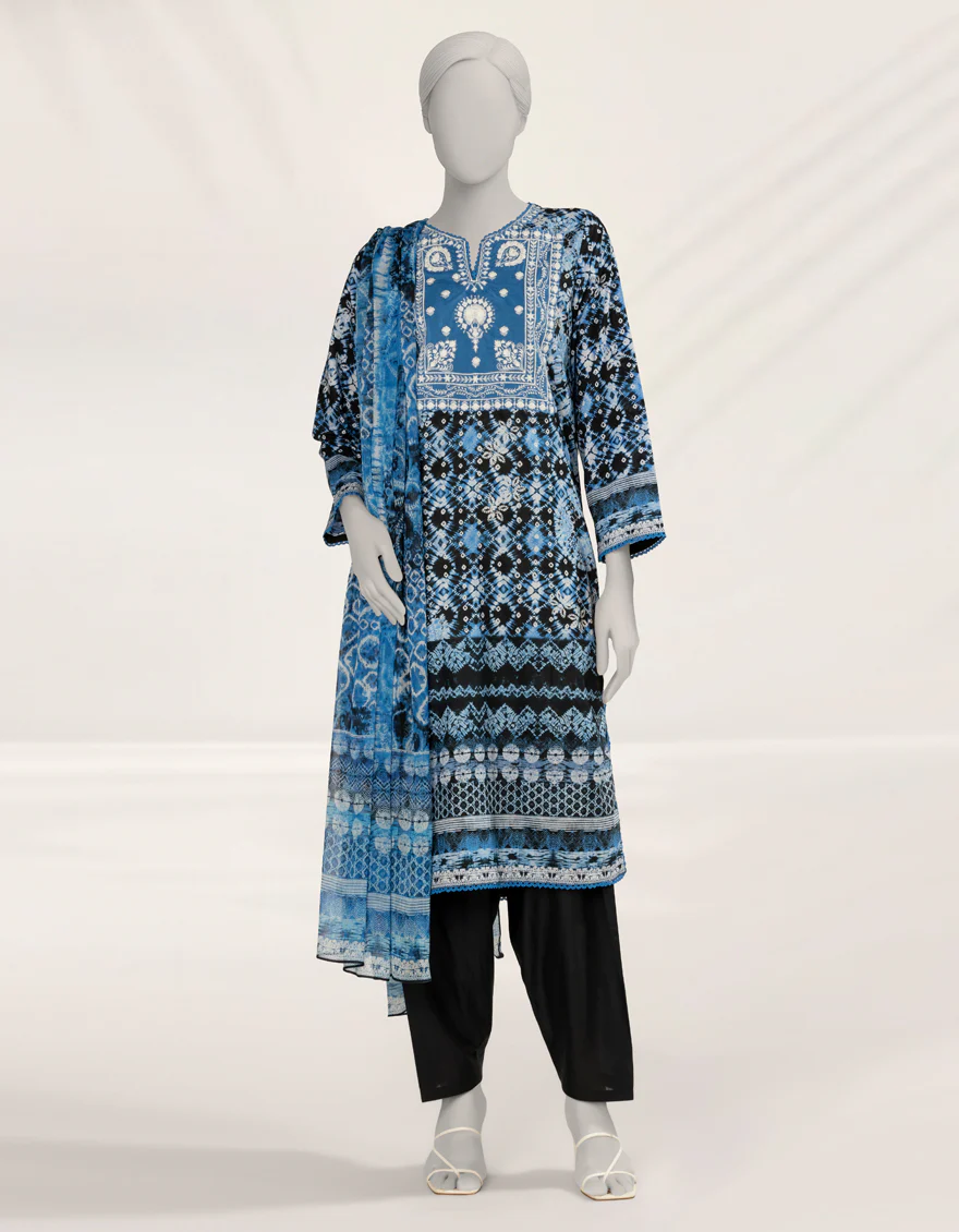BLUE LIMINAL 3PC STITCHED | JLAWN-S-25-253/S TIE & DYE-4