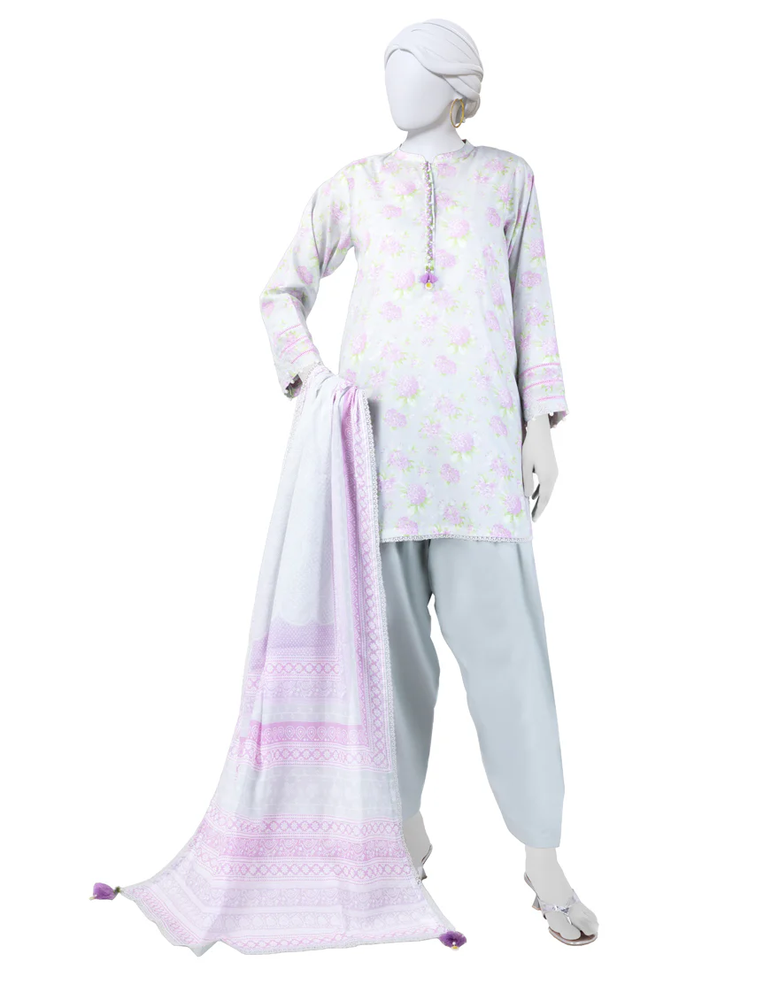 MULTICOLOR LAWN 3PC UNSTITCHED | JLAWN-S-25-3273 FLORAL CHUNDRI-1