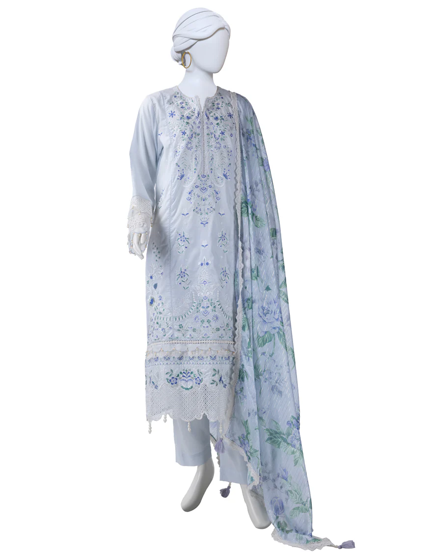 LILAC LAWN 3PC UNSTITCHED | JLAWN-S-25-823 LUXE-A-3