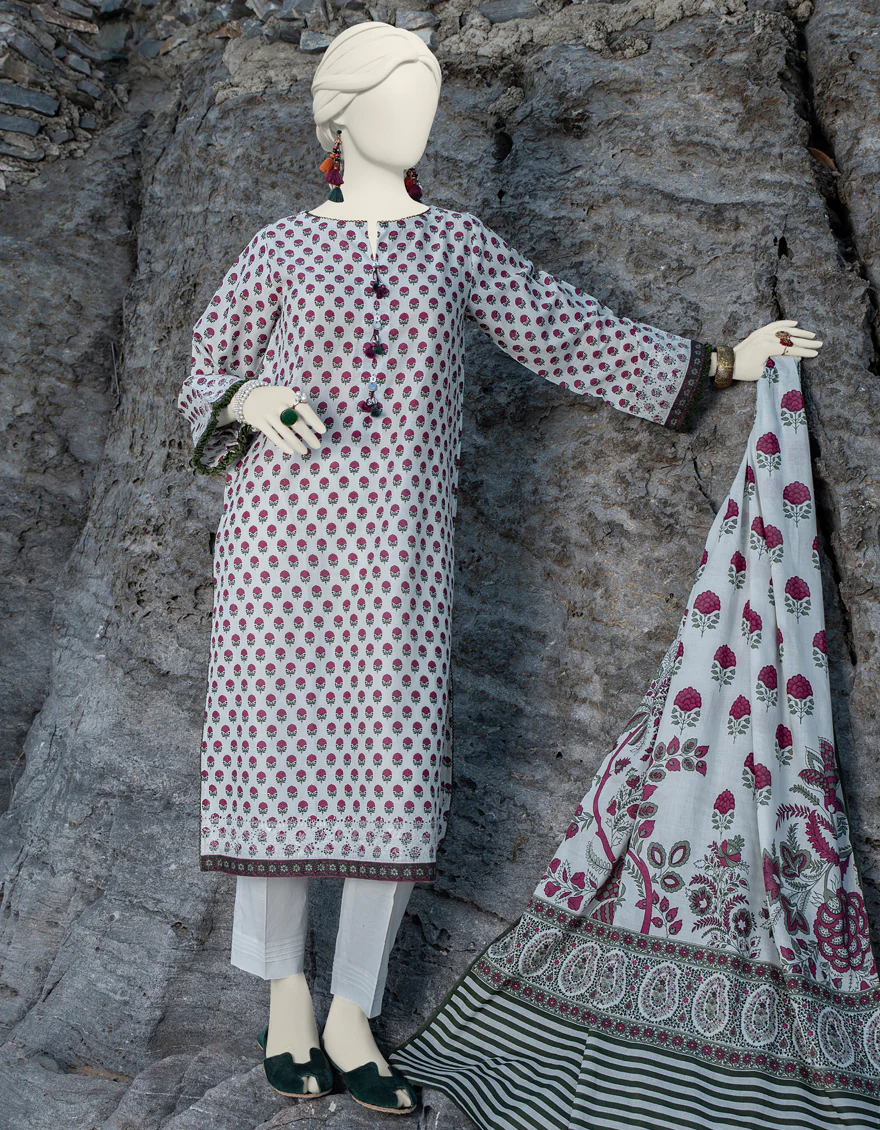 MULTICOLOR LAWN 2PC UNSTITCHED | JLAWN-S-JDS-24-1011 GRACE-7