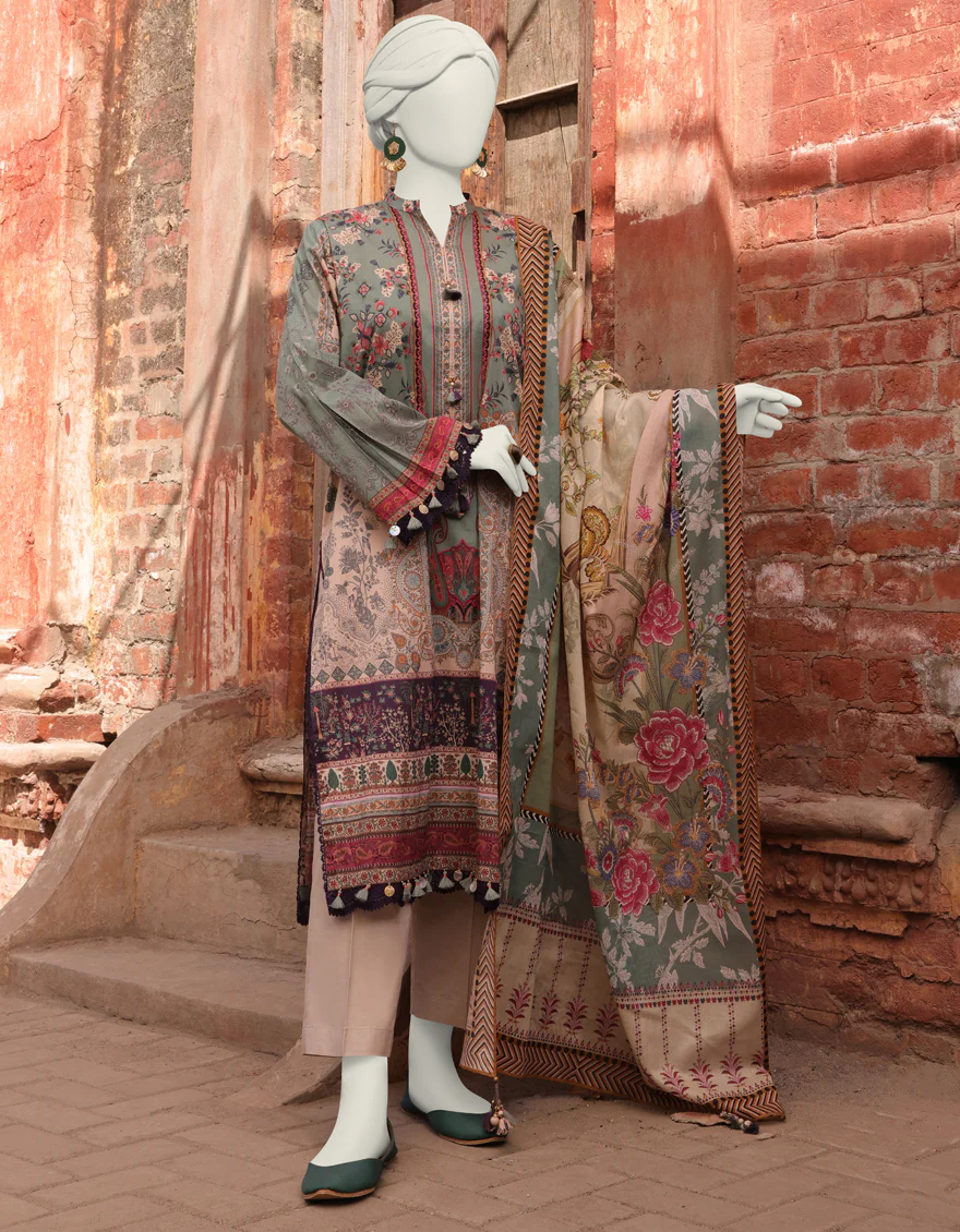MULTICOLOR LAWN 2PC UNSTITCHED | JLAWN-S-JDS-24-1113 RADINAT-02