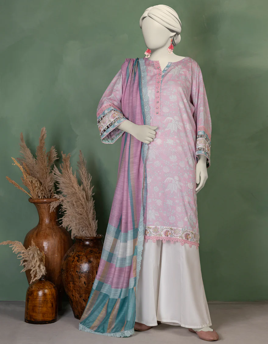 MULTICOLOR LAWN 2PC UNSTITCHED | JLAWN-S-JDS-25-1104 CHINTZ-1