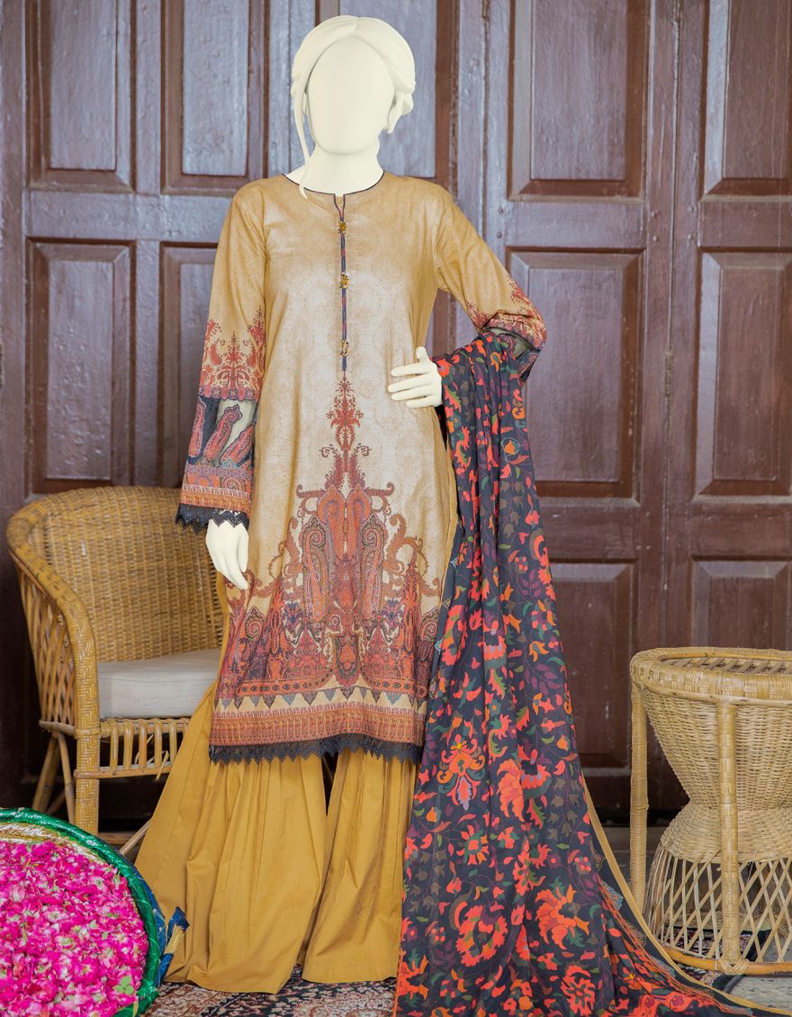 BLACK GRAPE LAWN 2PC UNSTITCHED | JLAWN-S-JDS-US-21-1093/A KANI