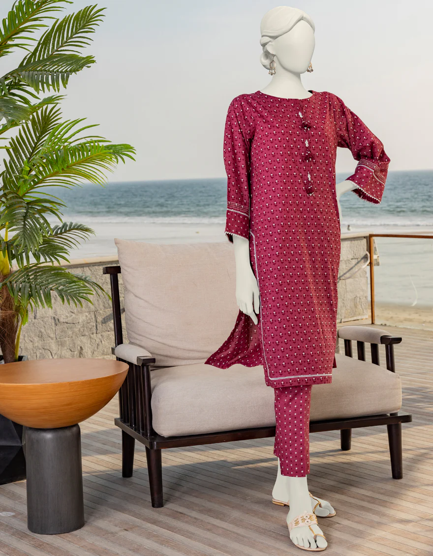 MULTICOLOR LAWN 2PC UNSTITCHED | JLAWN-S-JST-24-1631 GULZAR-4