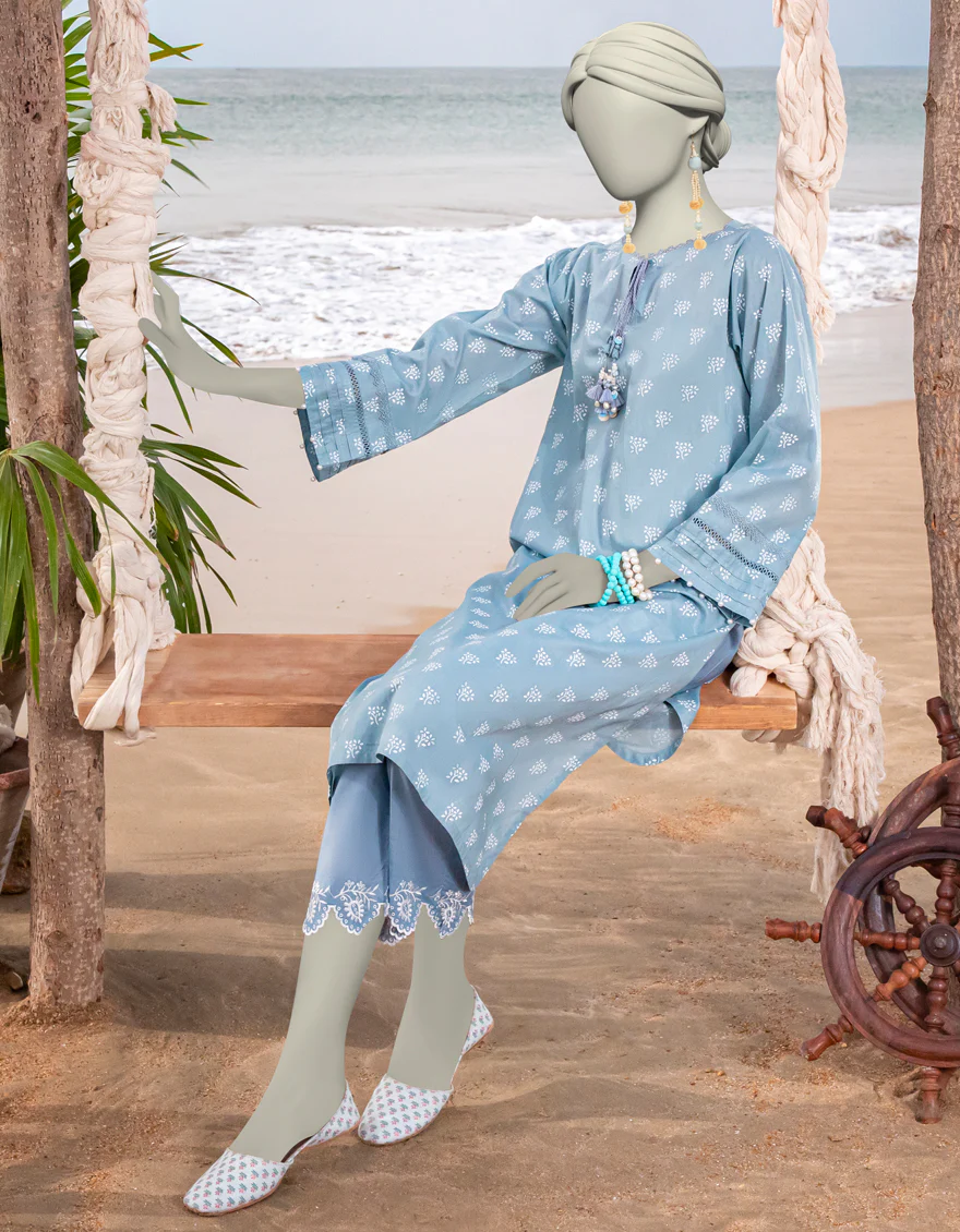MULTICOLOR LAWN 2PC UNSTITCHED | JLAWN-S-JST-25-2042 FB/FLORA-2