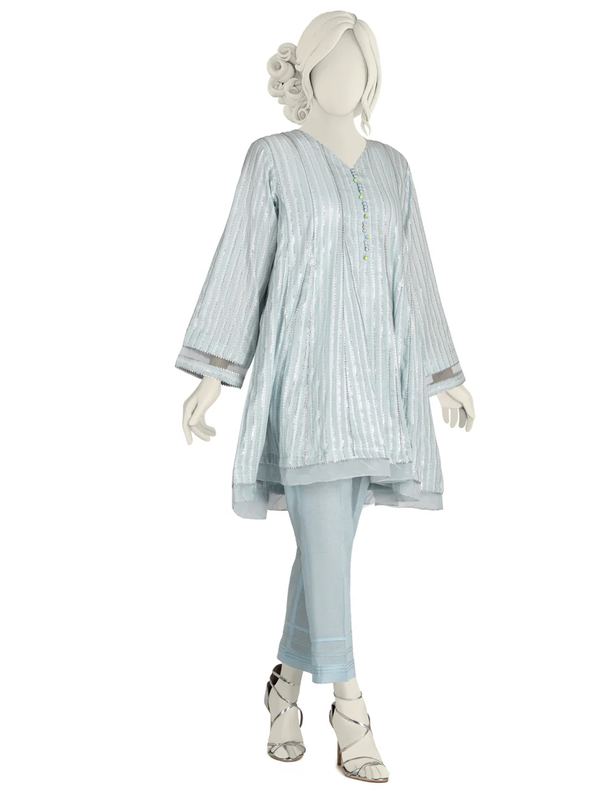 BLUE JACQUARD 2PC STITCHED | JLAWN-S-JST-US-22-1607/S ICE